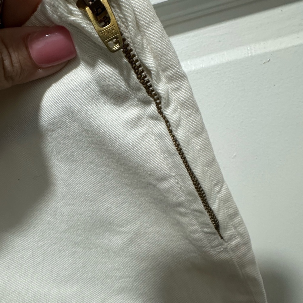 Missoni Women’s Cream White Denim Size Zipper Pants 30 EUC - Picture 6 of 7